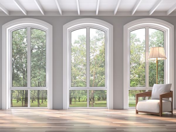 Cost of Arch Window Replacement in Chagrin Falls